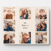 We houden van You Ma Photo Collage Plaque Fotoplaat (Voorkant)