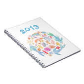 We houden van zee! Een ontwerplaptop voor 2019 Notitieboek (Rechterzijde)