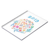 We houden van zee! Een ontwerplaptop voor 2019 Notitieboek (Linkerzijde)