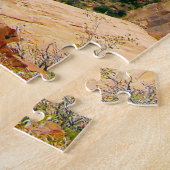 We houden van Zion Park Utah Jigzaag Puzzle Legpuzzel (Zijkant)