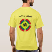 "We houden wat we hebben alleen met waakzaamheid." T-shirt (Achterkant)