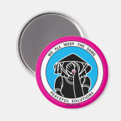 We huilen allemaal hetzelfde 4 Pink_2.25” magneet (Voorkant / Achterkant)