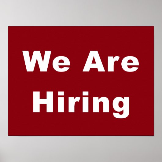 We huren zakelijke Windows-advertenties aan Poster (Voorkant)