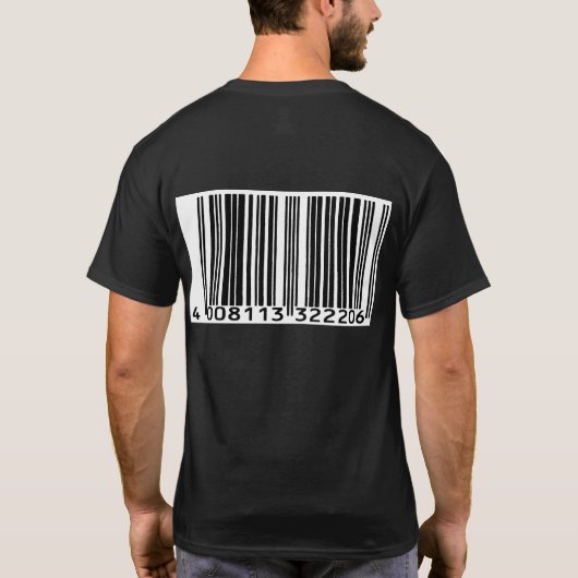We keken elke beweging die je maakt, RFID T-shirt (Achterkant)