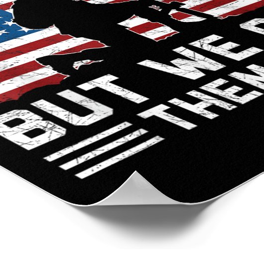 We Kenne Ze Niet Allen Maar We Zijn Ze Allen Versc Poster (Hoek)