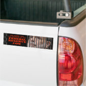 we kennen de geheimen van de federale reserve bumpersticker (Op Truck)