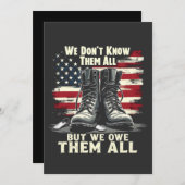 We kennen ze niet allemaal, maar we hebben ze alle save the date (Voorkant / Achterkant)