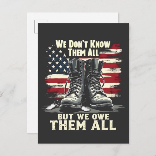 We kennen ze niet allemaal, maar we hebben ze alle uitnodiging briefkaart (Voorkant / Achterkant)