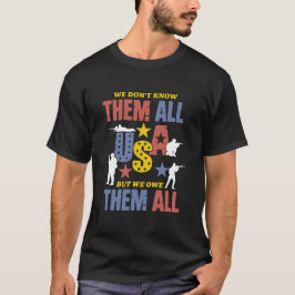 We kennen ze niet allemaal, maar we zijn het ze ve t-shirt