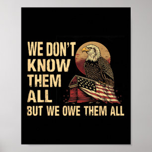 We kennen ze niet allemaal, maar we zijn ze allema poster