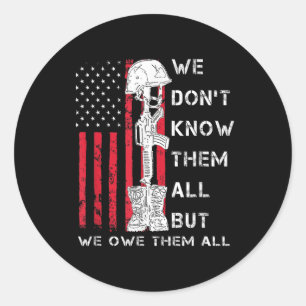 We kennen ze niet allemaal, maar we zijn ze allema ronde sticker