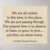 We keren terug naar het Poster Home (Voorkant)