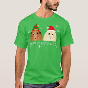 We kijken naar een prettig kerstcadeautje. t-shirt
