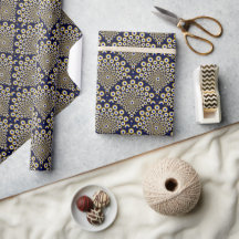 We kijken naar je Navy en Gold Art Deco