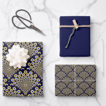 We kijken naar je Navy en Gold Art Deco