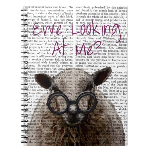 We kijken naar Me DeNiro Sheep 2 Notitieboek (Voorkant)