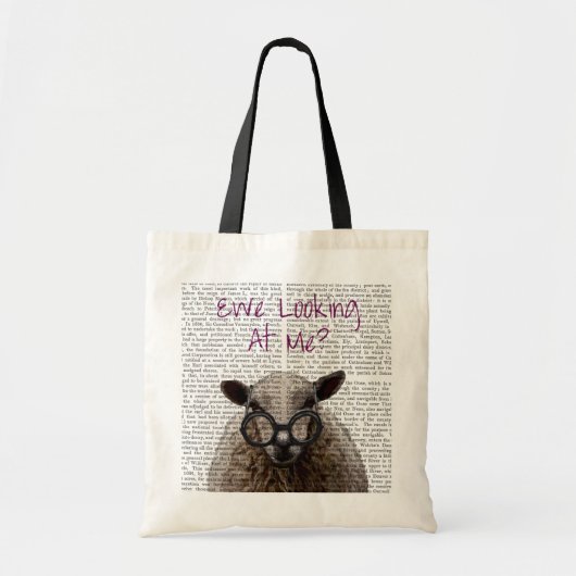 We kijken naar Me DeNiro Sheep 2 Tote Bag (Voorkant)