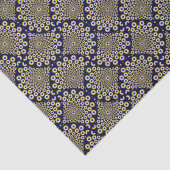 We kijken naar u Navy en Gold Art Deco Craft Tissuepapier (Detail)