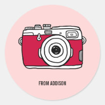 We klikken gewoon op Camera Valentijn Sticker