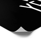 We Kneed Gist Andere Grappige Bakpuns Donker BG Poster (Hoek)