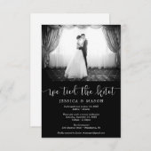 We Knoopte De Knoop Uitnodigen Gevluchte Aankondig Kaart (Voorkant / Achterkant)