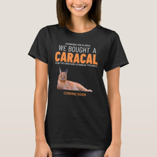 We kochten een caracale Big Floppa Cat Meme T-shirt