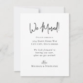 We kochten een Kaart voor de Floral Window Box in  (Achterkant)