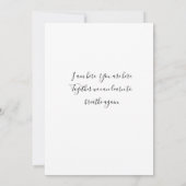 We komen er samen door met Flat Note Kaart Notitiekaartje (Achterkant)