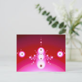 We komen in de vredescel voor Abstracte vreemdelin Briefkaart (Staand voorkant)