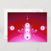 We komen in de vredescel voor Abstracte vreemdelin Briefkaart (Voorkant / Achterkant)