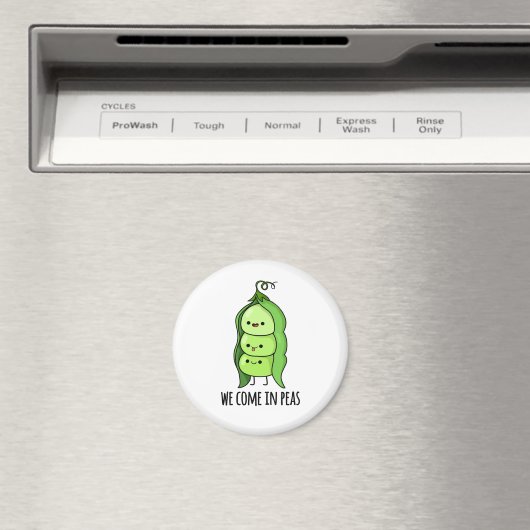 We komen in erwten grappige erwt magneet (Insitu (Vaatwasser))