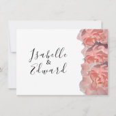 We Komen In Het Huwelijk Trouwen Citaat Bloem Kora Save The Date (Achterkant)