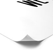 We komen in Peas Cute Pea Pun Poster (Hoek)