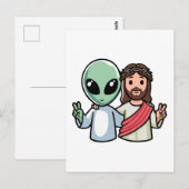 We komen in vrede briefkaart (Voorkant / Achterkant)