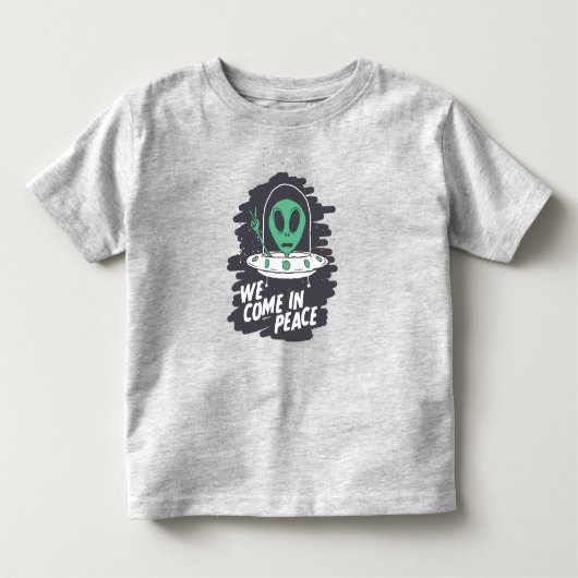 We komen in Vrede, UFO T-shirt (Voorkant)