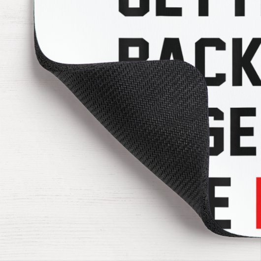 We komen nooit meer samen zoals ooit Red G Muismat (Hoek)