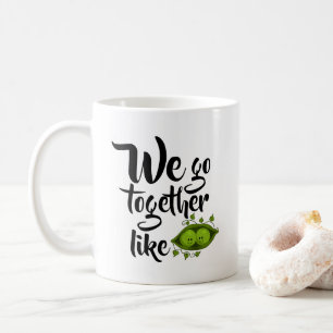 We Komen Samen Als Twee Erwten In Een Peul Koffiemok