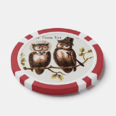 We komen uit het Uilenland: Chromolithograph Art Poker Chips (Enkel)