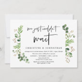 We konden gewoon niet wachten, Trouwen op de vluch Kaart (Voorkant)