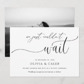 We konden niet wachten op de aankondiging van het (Voorkant / Achterkant)