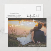 We konden niet wachten op het Briefkaart van de aa (Voorkant / Achterkant)