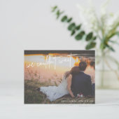 We konden niet wachten op het Briefkaart van de aa (Staand voorkant)