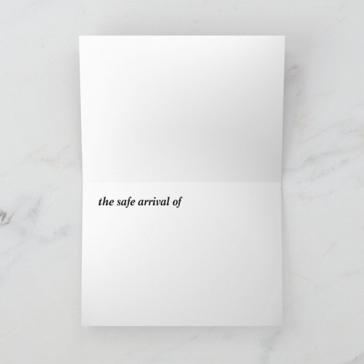 We kondigen de veilige aankomst van aankondiging (Binnen)