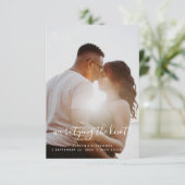 We Kopen De Knoop Save The Date (Staand voorkant)