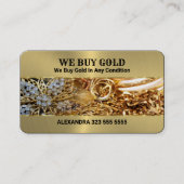 We Kopen Gouden Stapel Van Gouden Sieraden Achterg Visitekaartje (Voorkant)