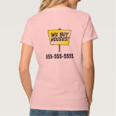 We kopen Shirt voor woningen (Achterkant)