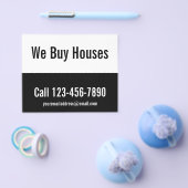 We kopen Sjabloon voor speciale acties voor woning Flyer (Enkel)