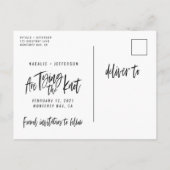 We koppelen de knoop. aankondigingskaart (Achterkant)