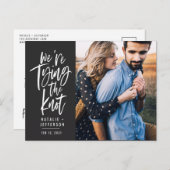 We koppelen de knoop. aankondigingskaart (Voorkant / Achterkant)