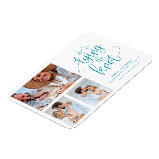 We koppelen de knoop om de datum van eenvoudige fo magneet (Linkerzijde)